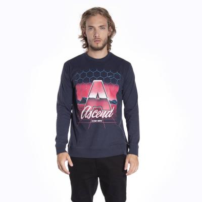 China OEM Anti-Pilling Small MOQ Full Long Sleeve Casual Graphic Printed Simple Gents T-Shirt for sale