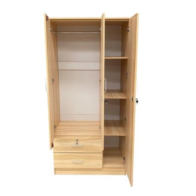 China Other Modern MDF Wardrobe Bedroom Wooden Wardrobe Sliding Door Wooden Bedroom Furniture for sale