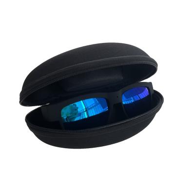 China Shockproof Custom Protection Factory Price Eye Glass Protector Zipper Sunglasses Case for sale