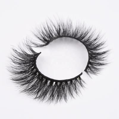 China New next 100% flexible mink fur with factory clear high quality wholesale beauty tapered and fluffy 25mm mink fur eyelashes for sale