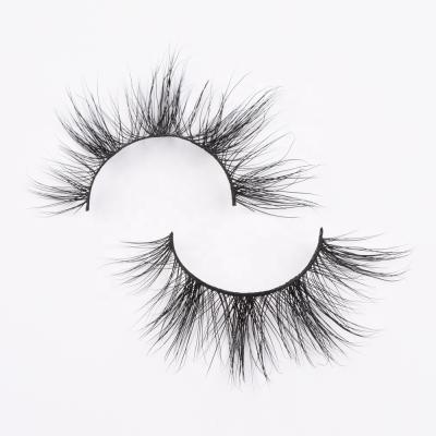 China Wholesale 3d 5d 25mm flexible faux mink eyelashes fluffy natural private label imported lashes mink silk eyelashes for sale