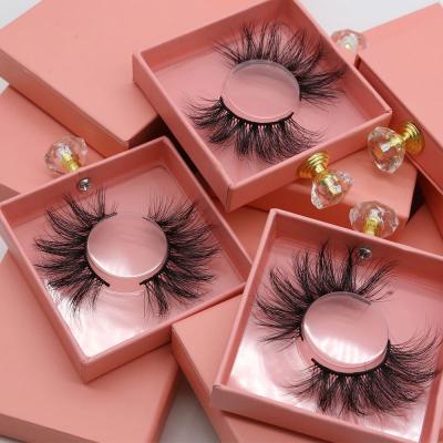 China Full strip lashes mink lasheswholesale vendor eye lashes custom mink eye lashes with eye lashesh box for sale