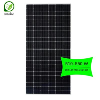 China Solar System 182mm Solar Panel 500w Solar System 10kw15kw Solar Panel Kit Home Commercial Home On Grid for sale