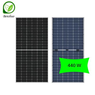 China Hot Selling Home Commercial Solar Power Products Solar System Flexible Solar Panel System 440 Watt 445 Watt 450 Watt PV Solar Panel Module for sale