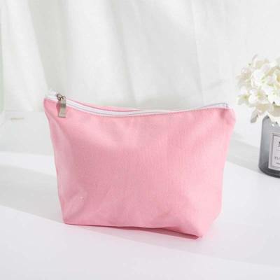 China Custom Simple Zipper Toy Cosmetic Makeup Zip Pencil Pen Bag Vintage Sedex Audit Factory Logo Printing Organic Cotton Canvas for sale