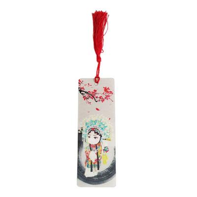 China China Wholesale Low Price Custom Printing 3D PP/PET Beijing Opera Sublimation Eco-friendly Lenticular Plastic Bookmark for sale