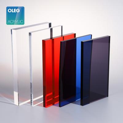 China Advertising Display Wholesale 4x6 5 Mm Translucent Color And Transparent Cast Acrylic Perspex Sheet for sale