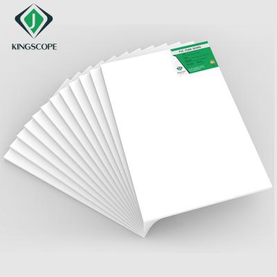 China White 5mm Cut Celuka Wholesale Price Total Quality Management Eco-friendly Waterproof Flame Retardant PVC Foamboard 1220*2440mm for sale