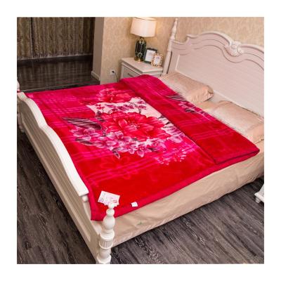 China Super Large Soft Embossed Tribal Mink Home/Bedroom/Wedding/Gift Print Blankets Mink Winter Blankets Luxury Mink Blankets for sale