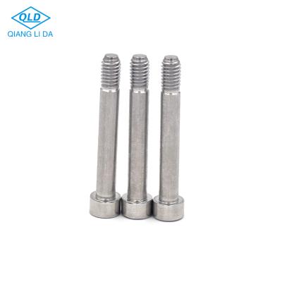 China Customized Stainless Steel Thread SS Head Cylindrical Hexagon Coarse Post Half Screw Bolt for sale