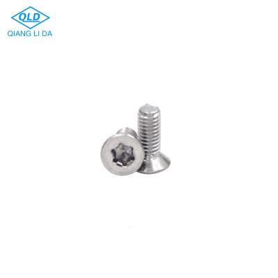 China GB2673 Hex Flower Flat Inner Shape Countersunk Screw Stud 304 Ss Screw Torx Screw In Stock for sale