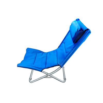 China APL002 Modern Lightweight Portable Sun Lounge Chair Folding Blue Aluminum Beach Chair for sale