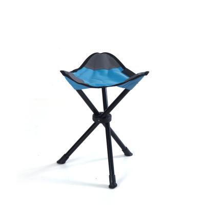 China APC007 Logo Folding Modern Outdoor Custom Mini Tripod Portable Camping Chair Lightweight 3 Legs for sale