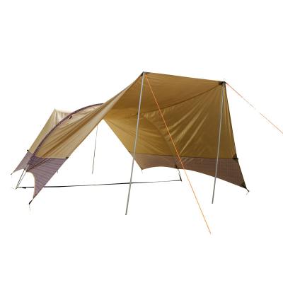 China APZ057 Extended Type Waterproof Sun Protection Insulated Rain Durable Snow Wind Car Shelter Folding Tarp UV Resistant Camping Tent for sale