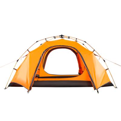 China APZ030 Large Family Portable Outdoor Camping Diagonal Tying Type Hiking Waterproof Dome Tent for sale