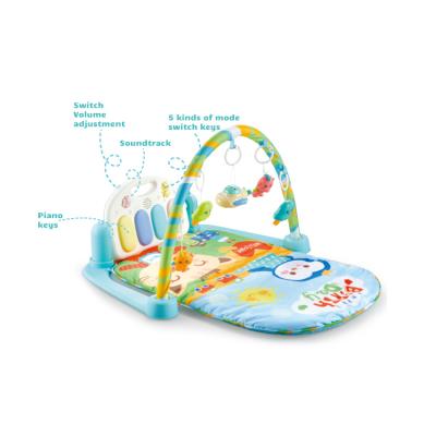 China Educational Toy Kidsmelody Amazon Hot Selling High Quality Soft Infant Play Active Game Mat Gym Musical Smart Baby Mat Piano Set for sale