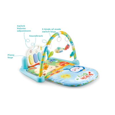 China High Quality Educational Toy Kidsmelody RC Soft Infant Play Active Game Mat Gym Musical Smart Baby Mat Piano Set for sale