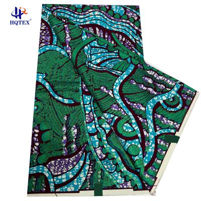 China Anti-UV A-Grade Quality Customized Design 100%Cotton African Fabric Prints Pagne Wax for sale