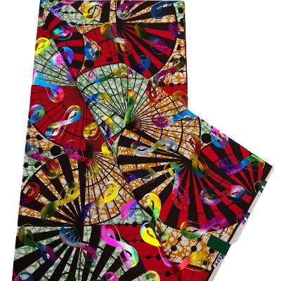 China Anti-Static Promotional Various Durable Using 100% Cotton High Quality Pretty Real Style Wax Print Fabric African Wax for sale