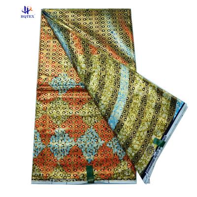 China Anti-Static Promotional Various Durable Using High Quality 100% Cotton African Batik Geometric Print African Wax Fabric for sale