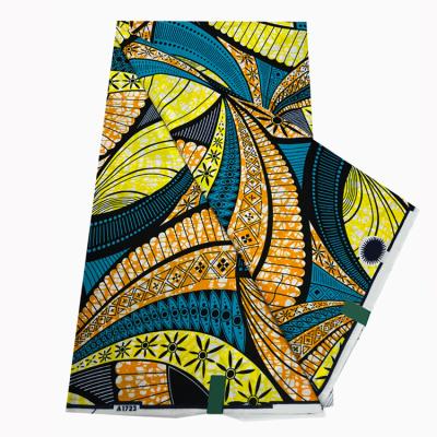 China Anti-Static High Quality 100% Cotton African wash Wax Print Fabric Africa Design Capulana Ankara Pagne Batik Nigeria Wax stripe Fabrics for sale