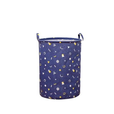 China Viable Laundry Organizer Basket Dirty Clothes Storage Bin Folding Laundry Basket Large Capacity Toys Storage Bucket Waterproof 43x32cm for sale