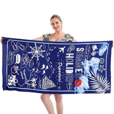 China QUICK DRY Beach Towel, Microfiber Oversized Beach Towels For Travel, Quick Dry Beach Towels For Women Men Girls for sale