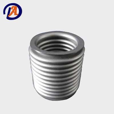 China 304 high quality stainless steel bellows for helium vacuum leak detector for sale