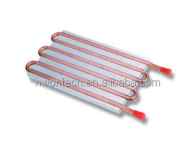 China Dongguan Electronic Refrigeration Factory Exposed Copper Tube Cold Plate, Custom Liquid Cooling Efficient Cold Plate Used For EV Battery for sale