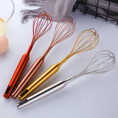 China Sustainable Kitchen Tool Hand Manual Beat Stainless Steel Cordless Egg Beater Mixer for sale