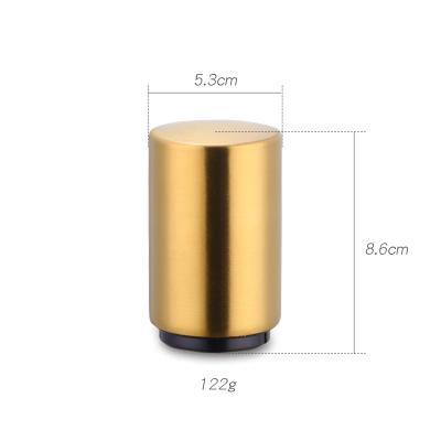 China Sustainable Home Kitchen Stainless Steel Bar Metal Automatic Lowering Bottle Opener for sale