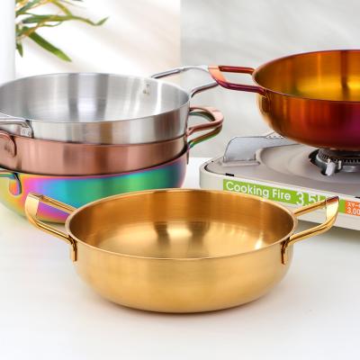 China Sustainable Kitchenware Cookware Sets Kitchen Stainless Steel Induction Soup Cooking Pot for sale