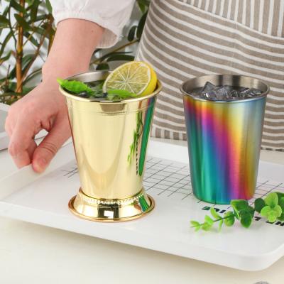 China Modern Martini Tumbler Wine Bar Cocktail Cup 380ml 350ml Stainless Steel Out of Door Tumbler Beer Mug Wine for sale