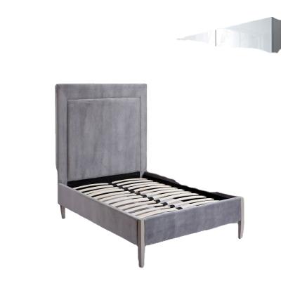 China Full size queen queen size bed maker white leather storage frame bed full size bed frame for bedroom for sale