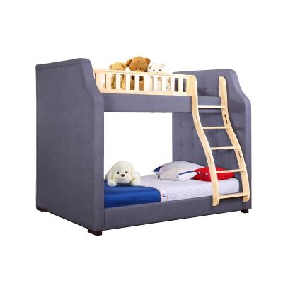 China Latest Modern Separable Double Queen Bunk Bed With Staircase For Bedroom for sale