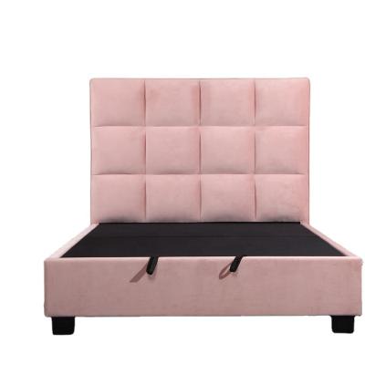 China UPHOLSTERY BED Images of Double Bed Designs with Storage for Living Room Beds for sale