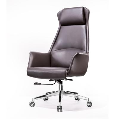 China Simplicity Manufacturer Clean Exquisite Swivel Back Office Swivel Chairs High for sale