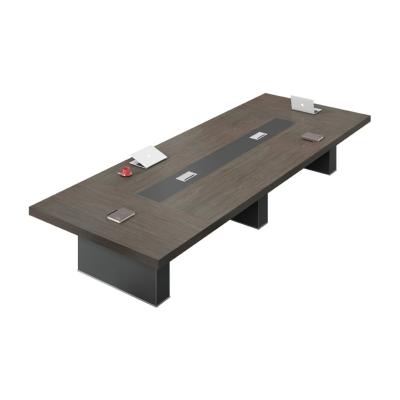 China Luxury Extendable Office Conference Meeting Room Panel Table for sale