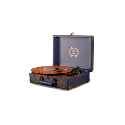 China Custom Retro Style Phonograph Record Vinyl Turntable Plus Recorder and Turntable with Stereo Speakers for sale