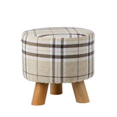 China Stool Adjustable Modern Chair Wooden Shoes (Height) Changing Stool Wooden Small Stool for sale