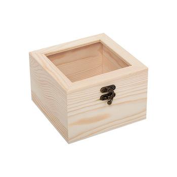 China Aseptic Luxury Wooden Box For Gift Glossy Lacquered Box With Metal Logo Part For Gift Storage for sale