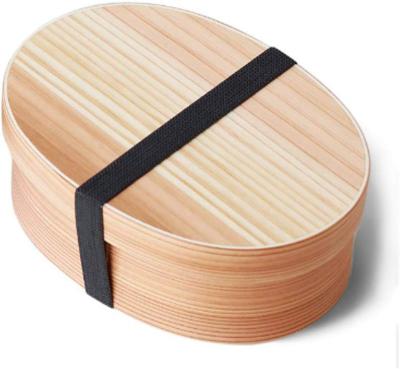 China Aseptic wooden bento box for sale