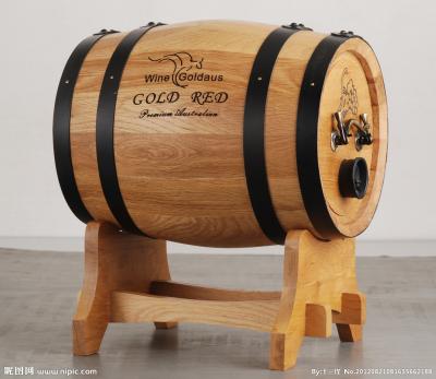 China Cheap wooden barrels for sale custom logo solid oak wooden wine barrel for whiskey rum bourbon tequila beer wooden barrel for wine for sale