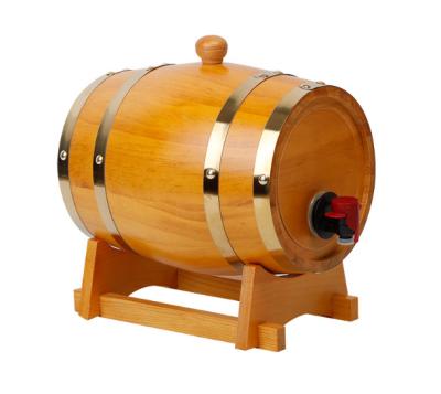 China Cheap wooden barrels for sale custom wood oak wine barrel barrels for 1l 2l 3l 5l 10l for sale