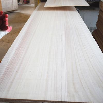 China Modern factory customization coffin board/solid wood boards/wooden paulownia wood plank for sale