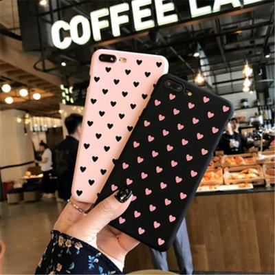 China Lovely Love Cute Frosted Hard Drop Case Cover For iPhone X Xr Xs 8 7 6S Max Plus Ultra Lightly Frosted Cell Phone Cases For iPhones for sale