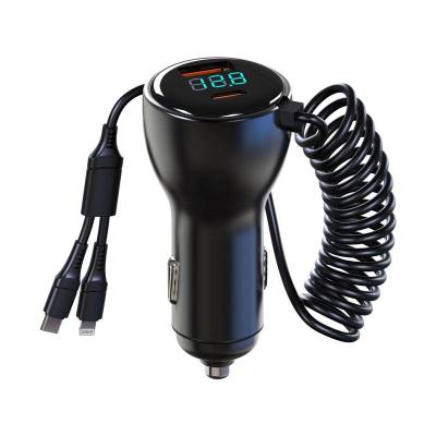 China Camera Dual USB Port Aluminum Alloy High Speed ​​Car Charger Expedited High Output Power Fast Charging Car Charger for sale