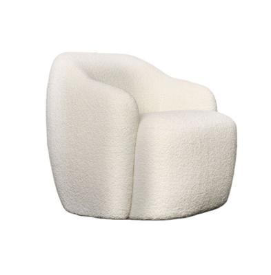 China High Quality Luxury Furniture Wholesale Armchair Living Room Furniture White Leather Lounge Chair (The Other) Adjustable for sale