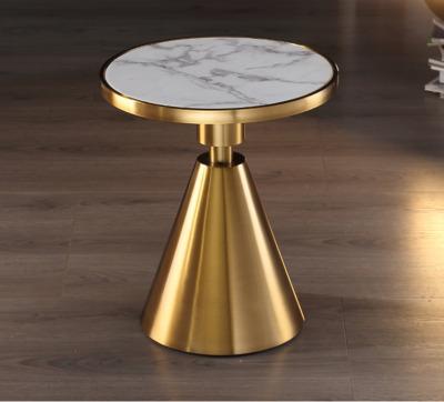 China Coffee table living room tea table household metal removable modern minimalist flower-shaped coffee table for sale