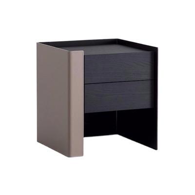 China Minimalist Luxury High Quality Bedroom Furniture Modern Design Wooden Nightstands Nightstands for sale